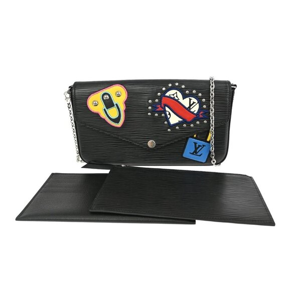 Louis Vuitton Epi Pochette Felicie Shoulder Bag M63726 TJ3158 NQ00967 - Picture 1 of 10